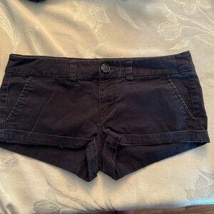 American Eagle black shorts
